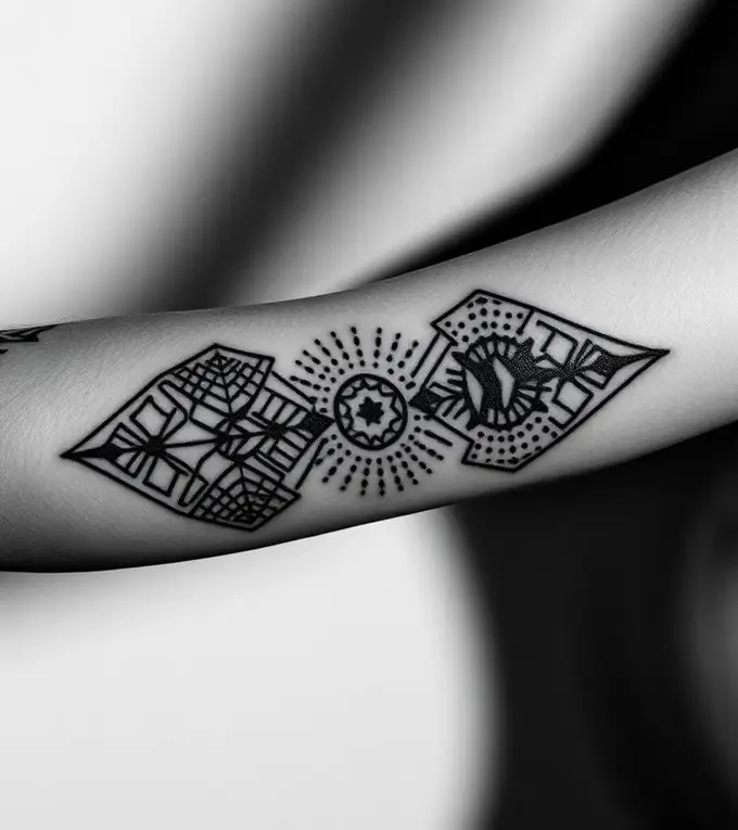 Blackwork Geométrico